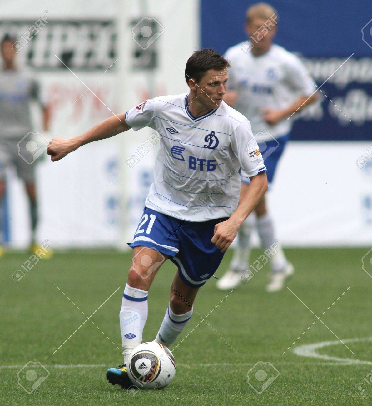 Moscow July 3 Dinamo S Midfielder Igor Semshov In The Vtb Stock Photo Picture And Royalty Free Image Image