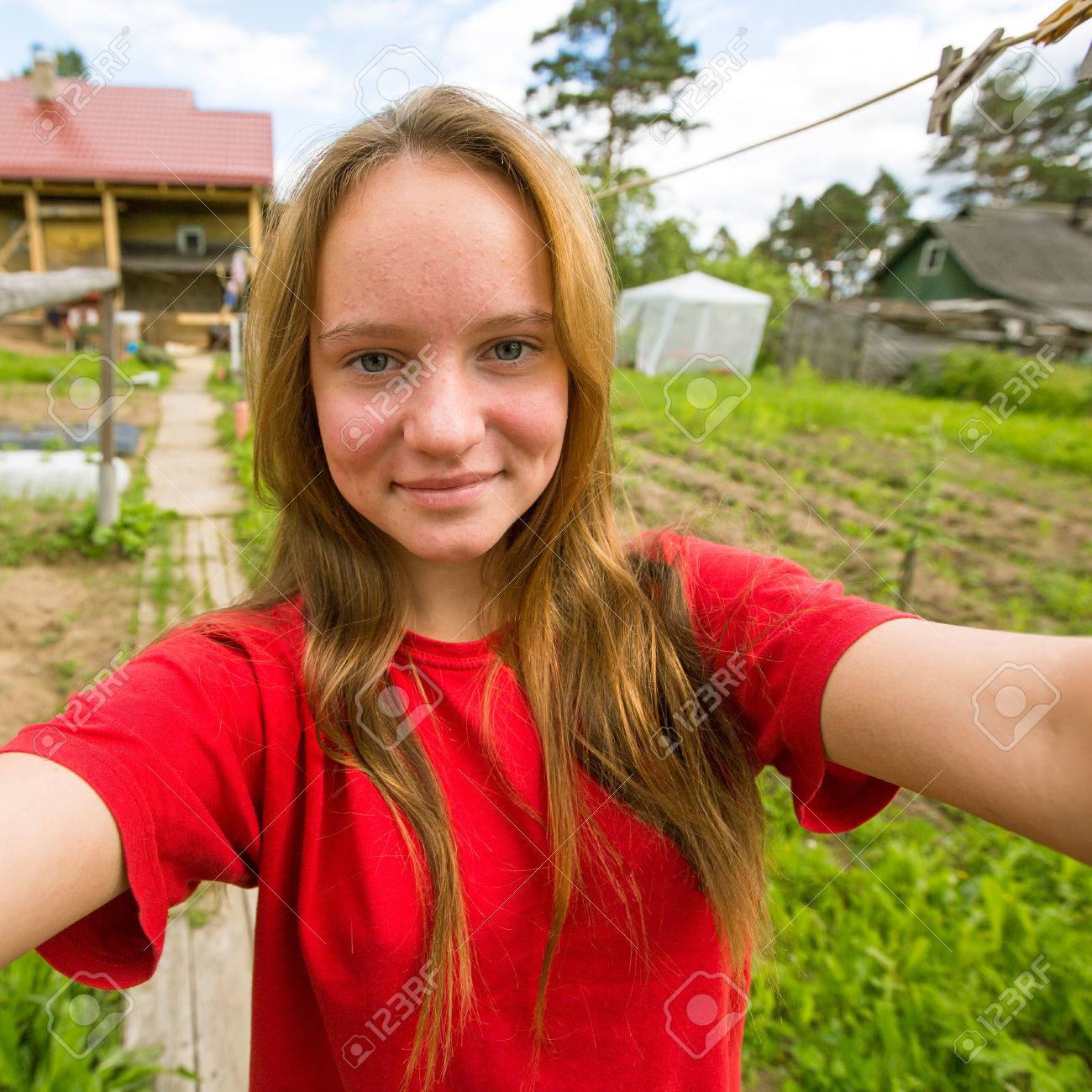 Young Selfie Girl Young Selfie Girl