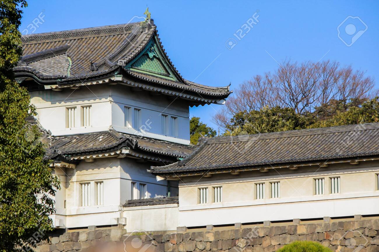 13 01 02 Tokyo Japan The Emperor Palace Of Japan Stock Photo Picture And Royalty Free Image Image