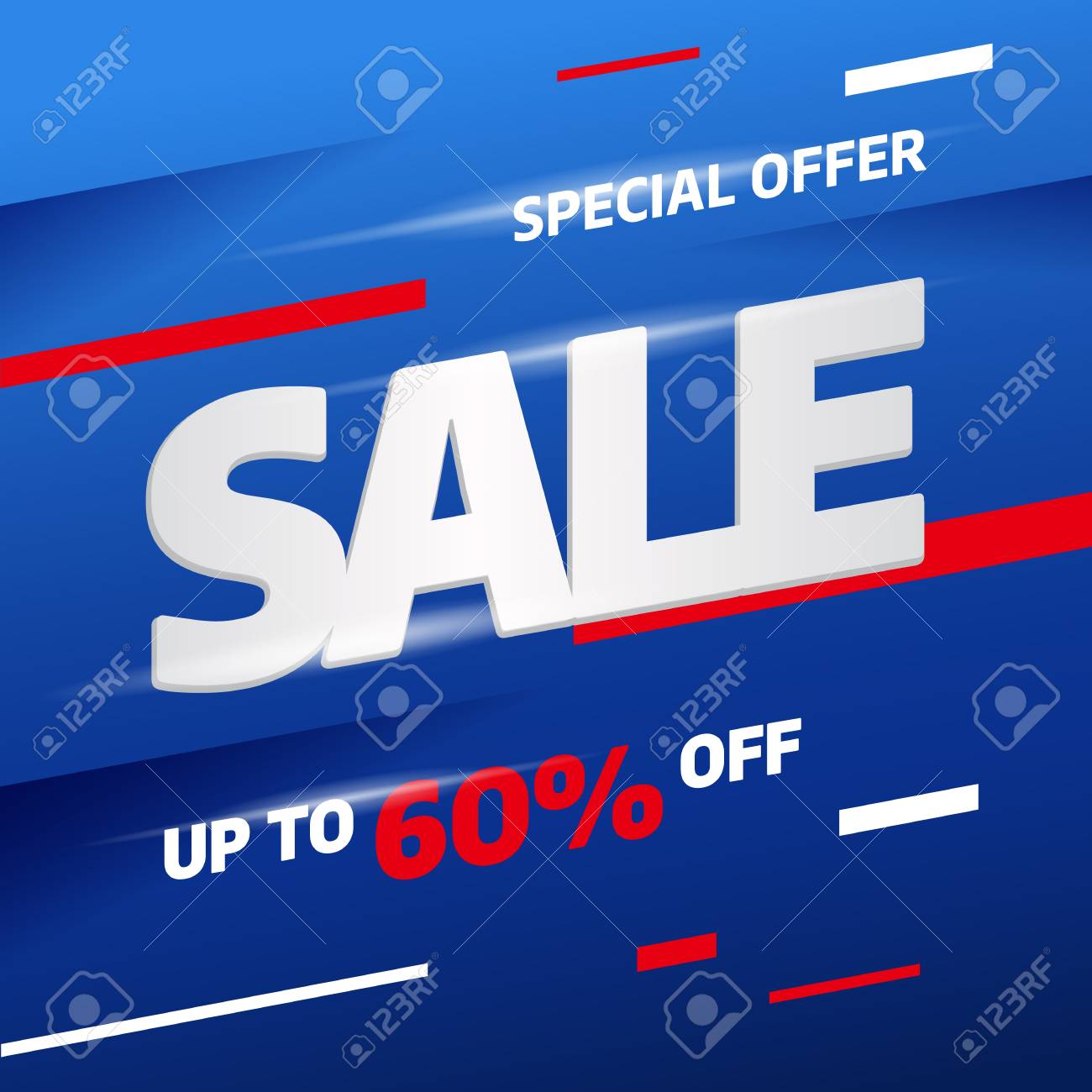 sale banner template design big sale special offer vector