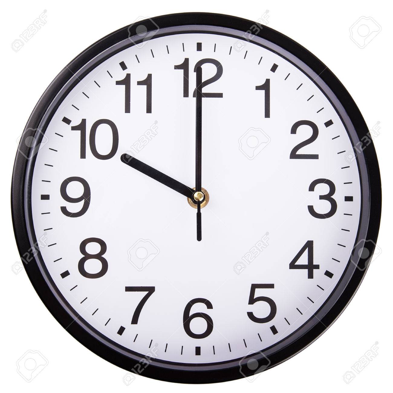 白の背景に分離された時計 の写真素材 画像素材 Image
