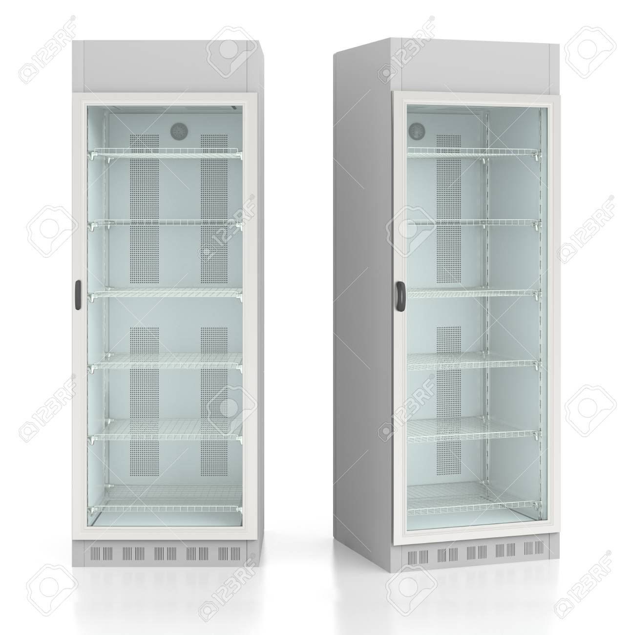 glass door display fridges