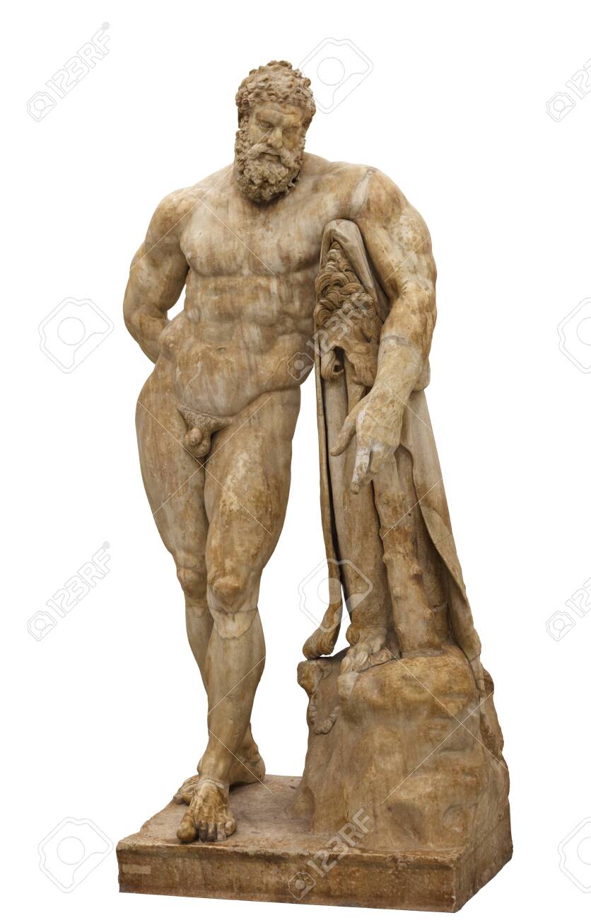 ファルネーゼのヘラクレス 高さ60cm (Farnese Hercules) Farnese Hercules - Wikipedia