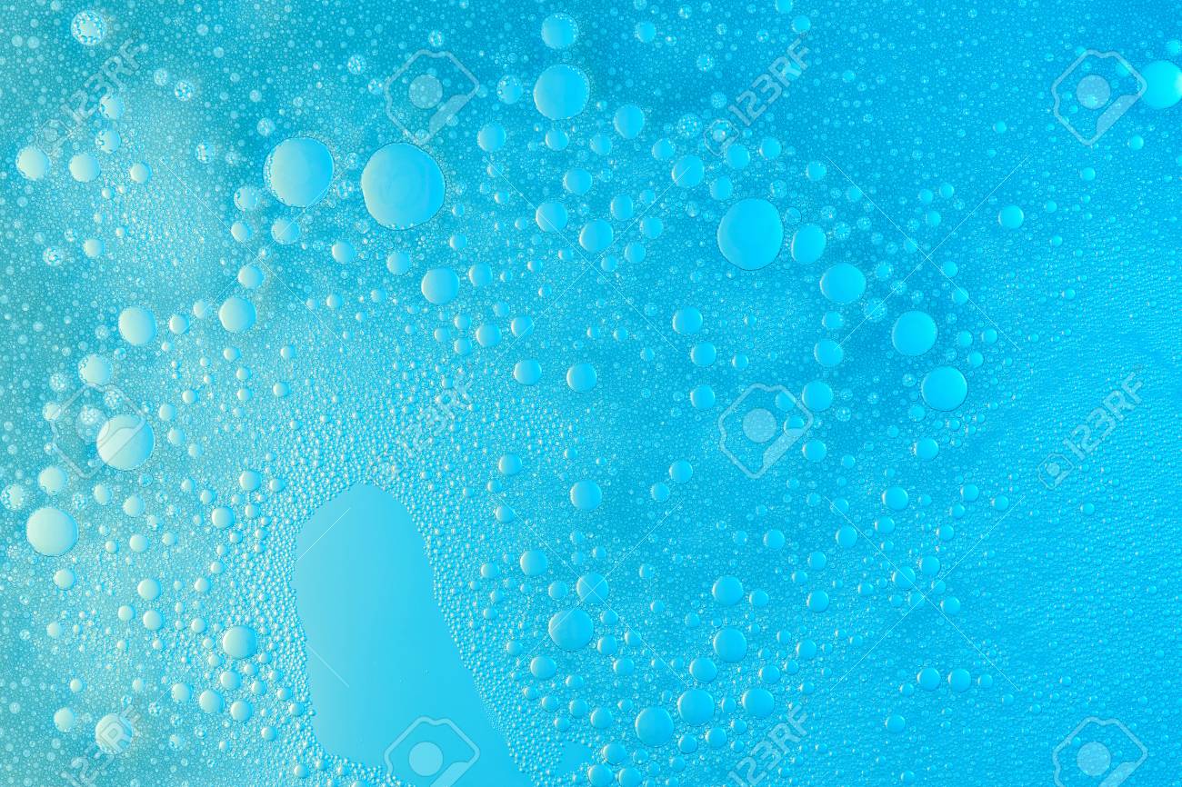 Sky Blue Acrylic Paint Background Foam Surface Stock Photo - Image of soap,  abstract: 151386148