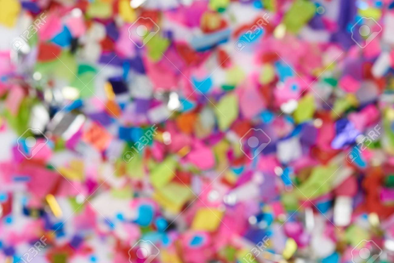 abstract colorful blurred background decoration on party theme party theme background