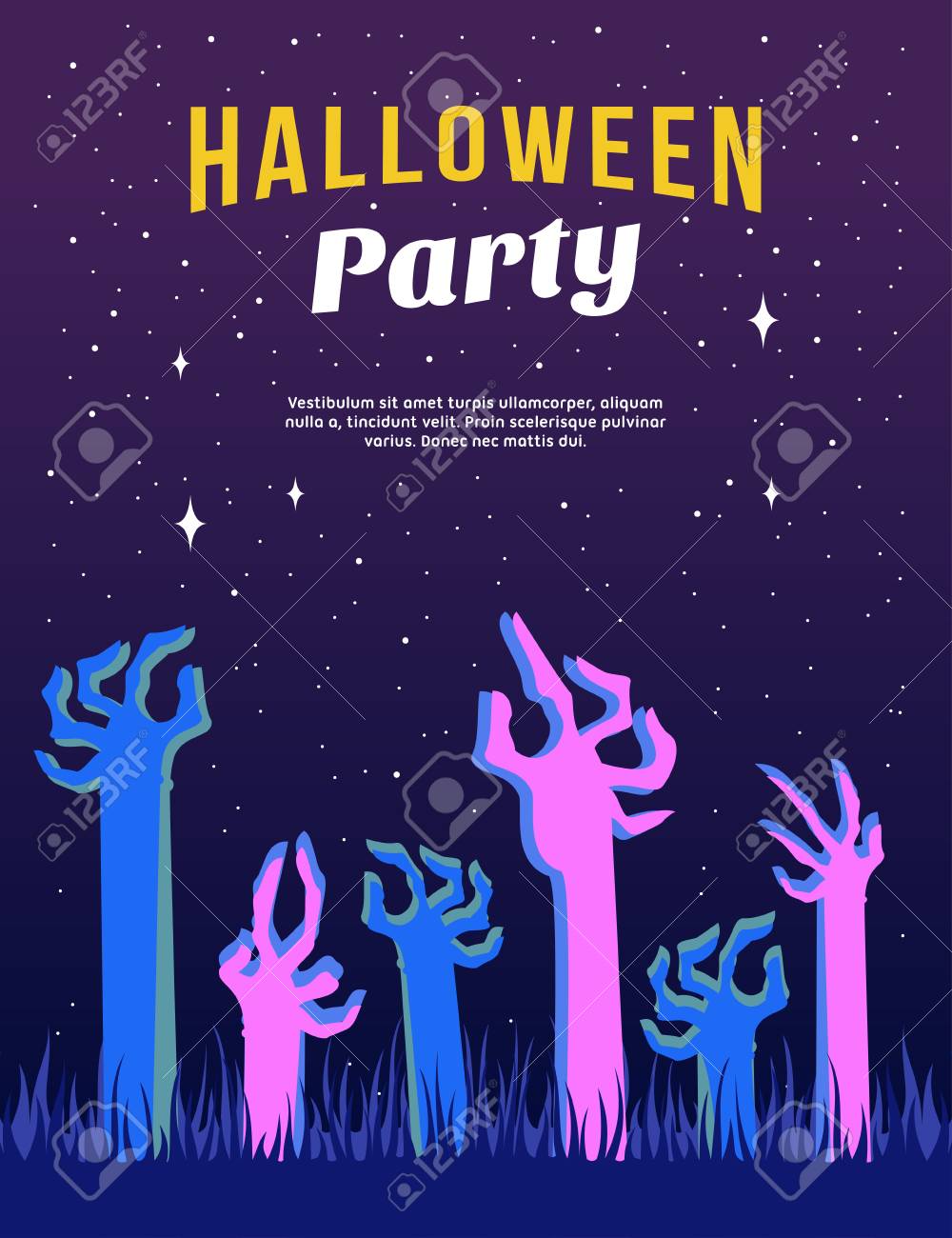 halloween party template