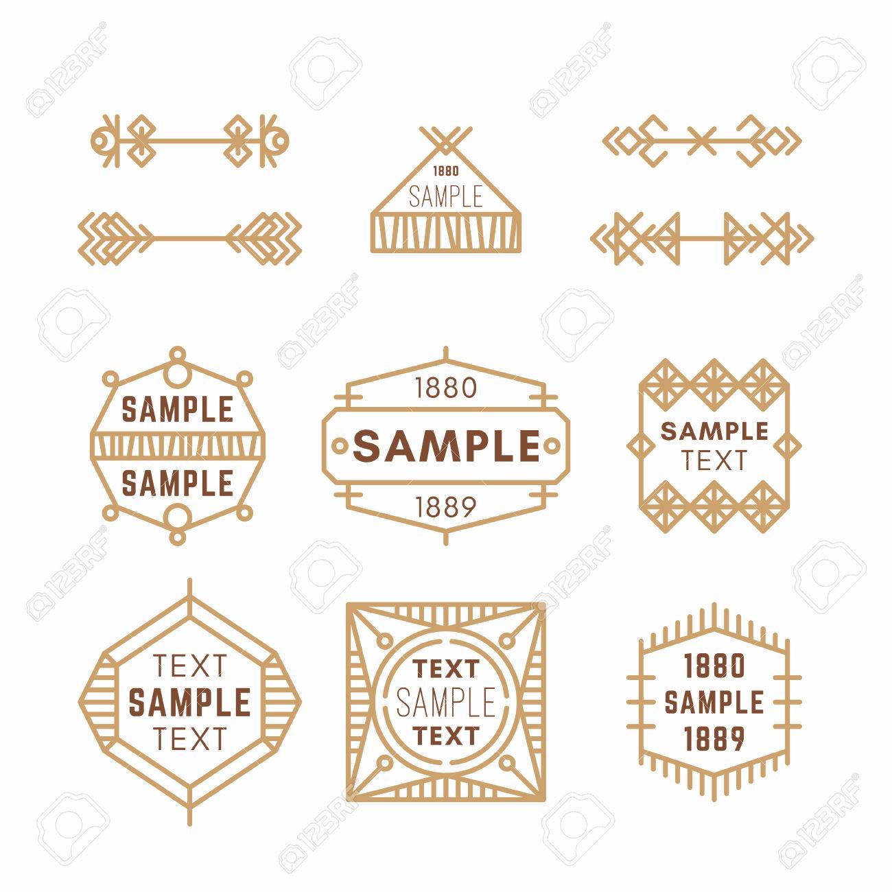 free vector frames and borders