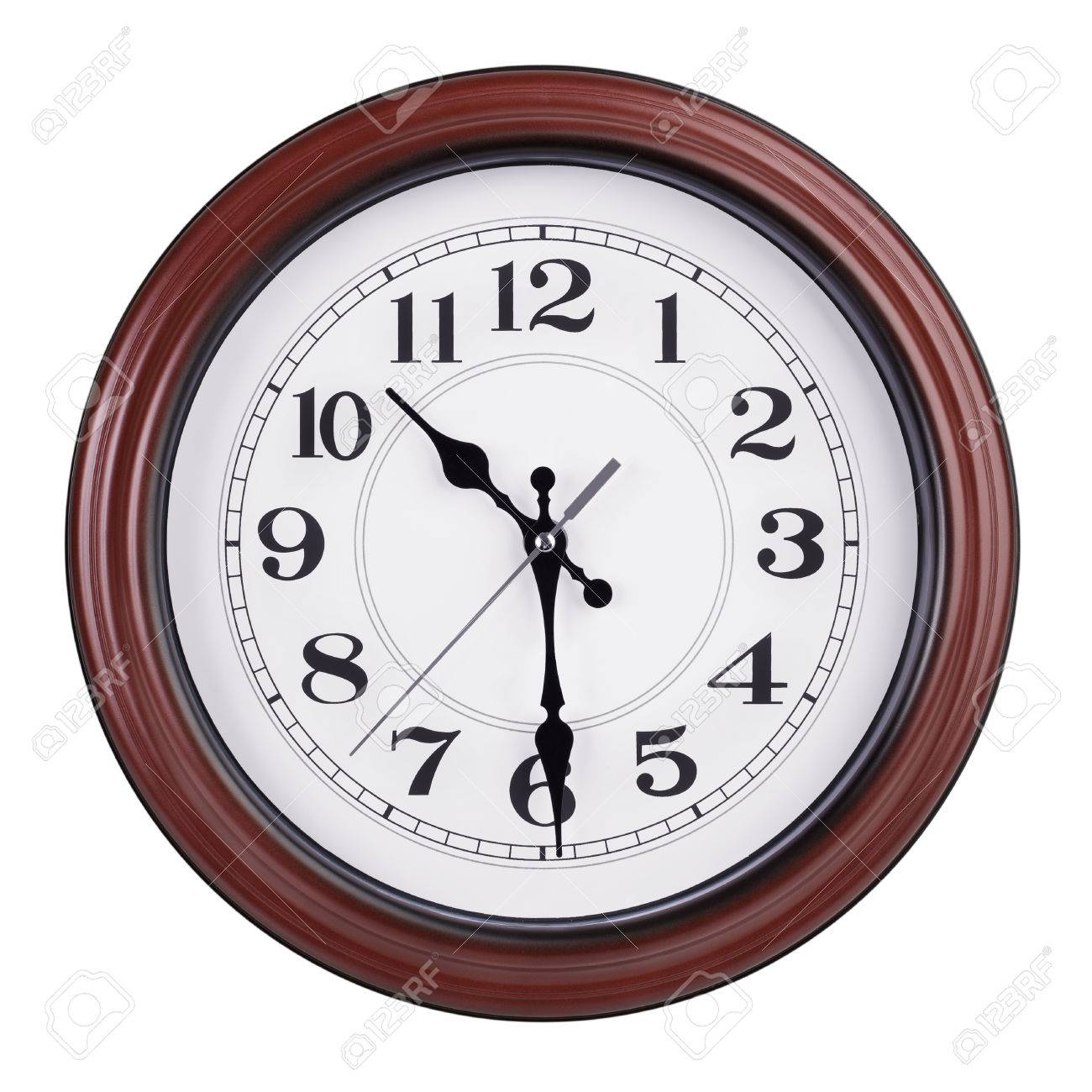 10 30 の時計ラウンド の写真素材 画像素材 Image