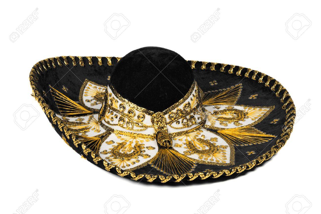 Black mexican sombrero Clearance