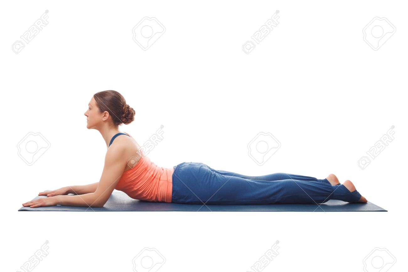 Beautiful sporty fit yogini woman practices yoga asana salamba.. Beautiful sporty fit yogini woman practices yoga asana salamba..