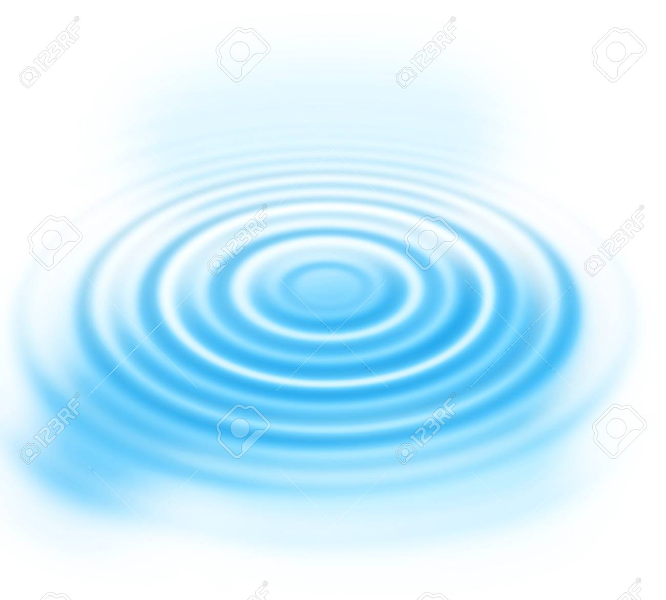 Abstract background with blue radial water ripples - 27916394 Abstract background with blue radial water ripples - 27916394