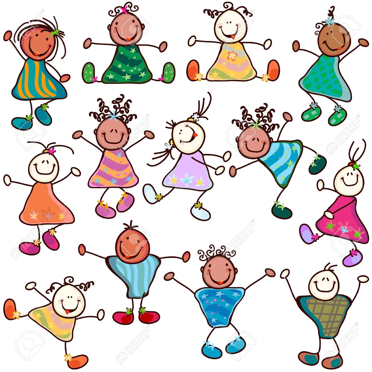 Immagini E Archivi Sagome di bambini da ritagliare Posted