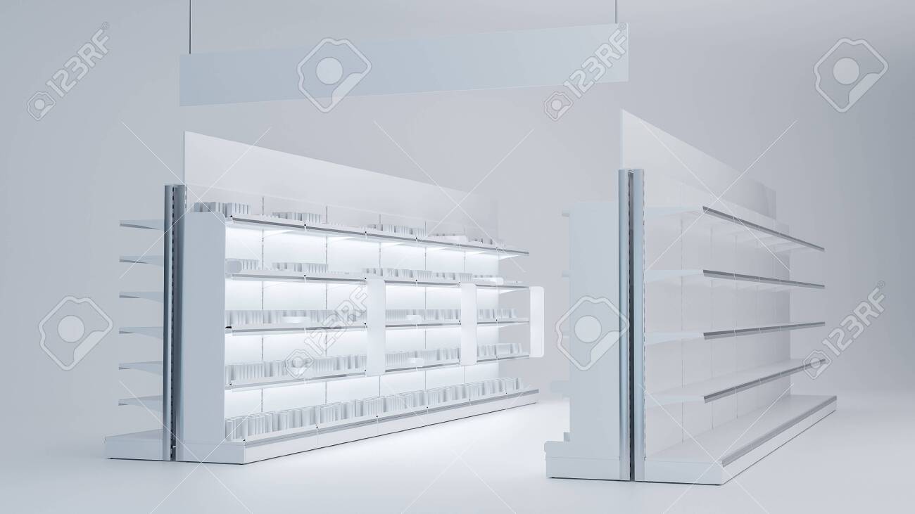 Download 3d Image Of Mockup For Store Category With Stoppers Toppers Stock Photo Picture And Royalty Free Image Image 144860067