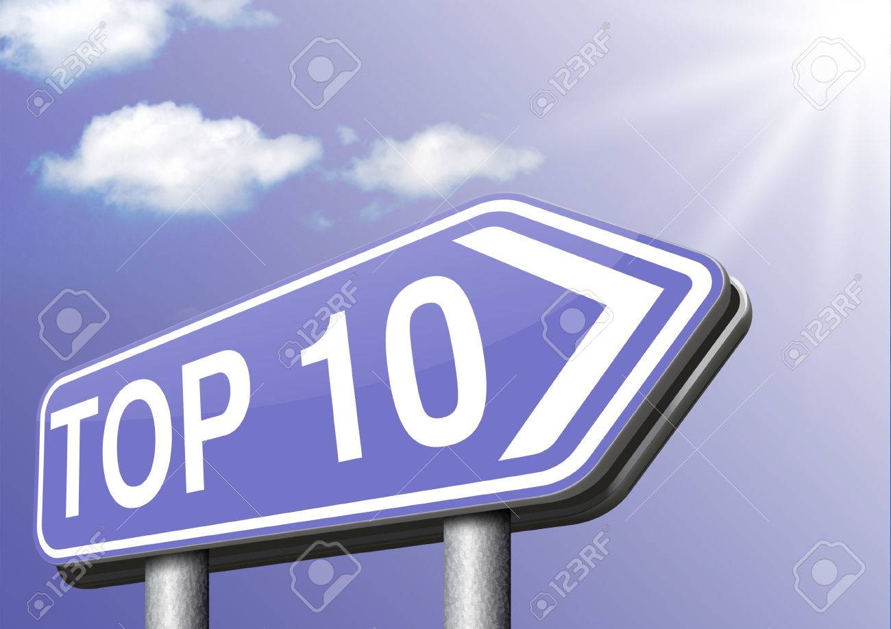 トップ 10 チャート一覧ランキング音楽ヒット最高のトップ 10 品質評価賞を受賞ポップ世論調査結果と賞の受賞者のグラフ の写真素材 画像素材 Image