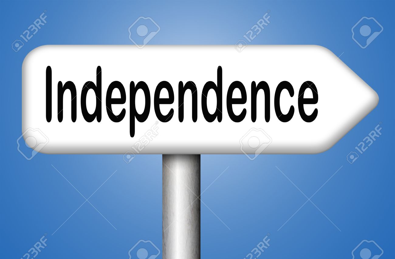 independence self sufficient or self employed independent life