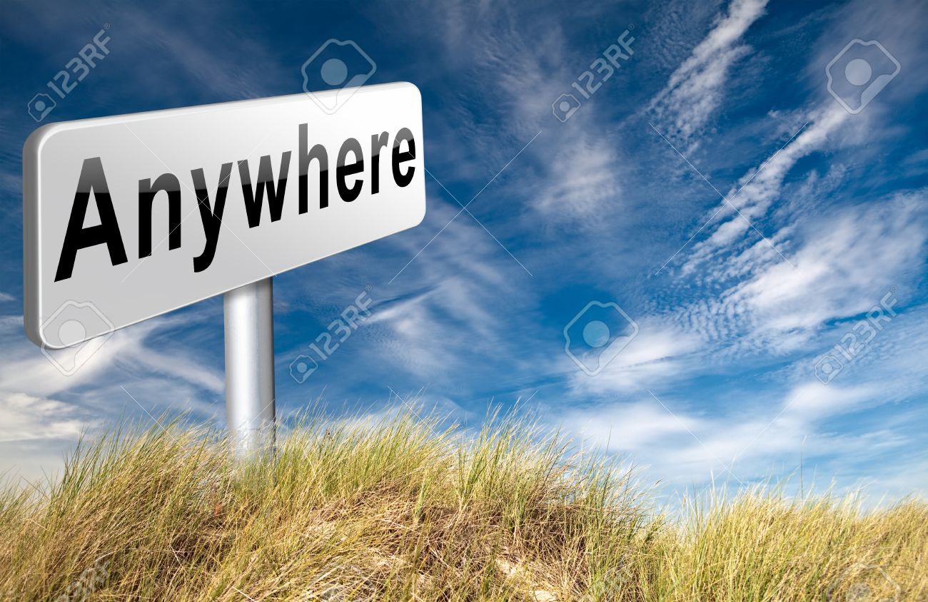 anywhere to travel the world be free your choice of destination