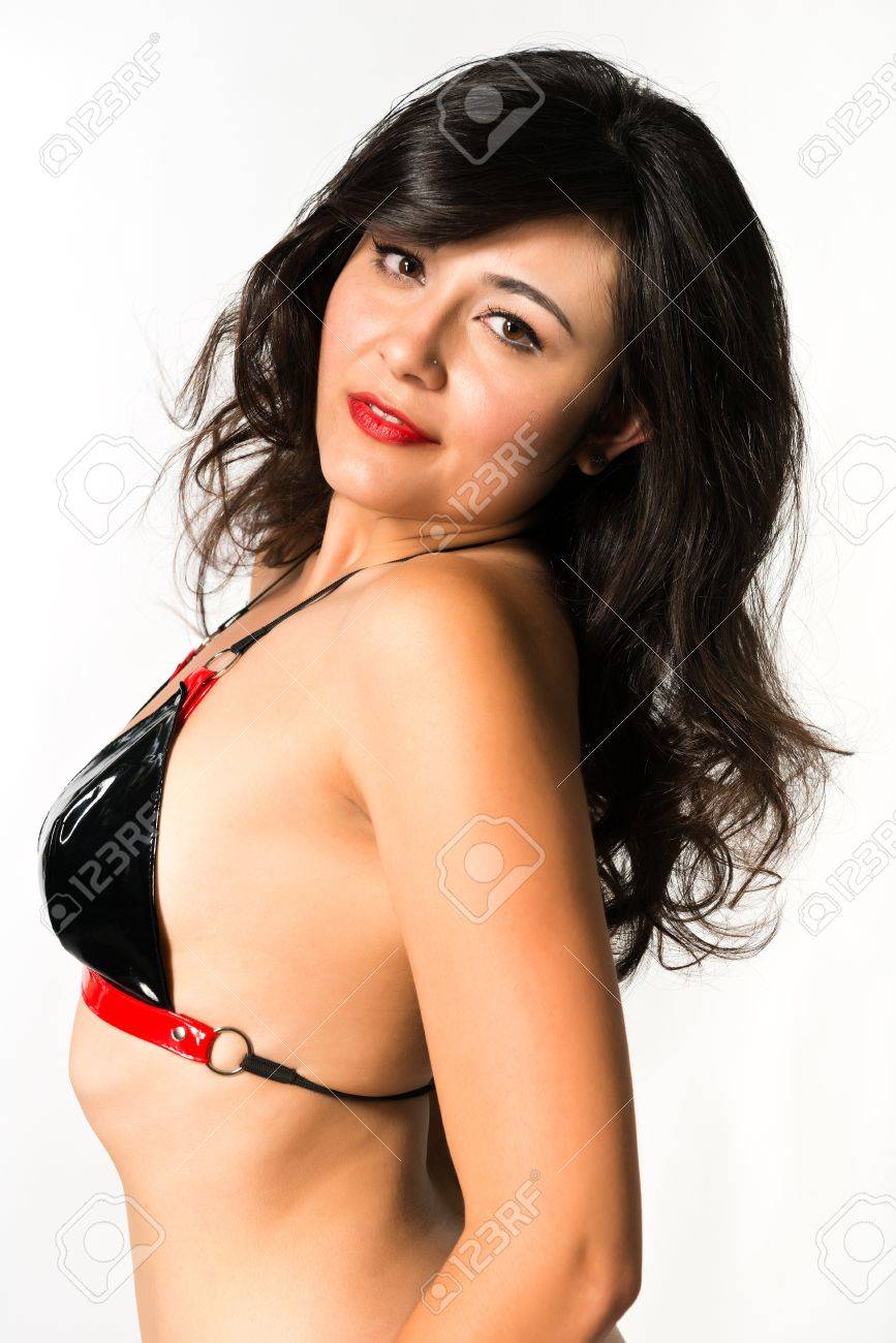 Bastante Joven Mujer Multirracial En La Interior De Retratos, Imágenes Fotografía De Archivo Libres De Derecho. Image 15199274.