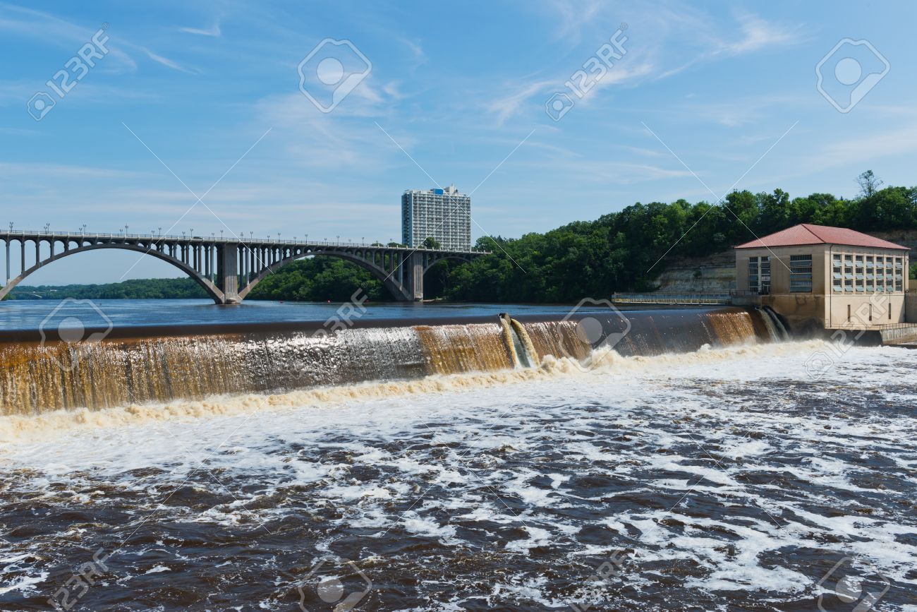 Image result for Mississippi River in Minneapolis