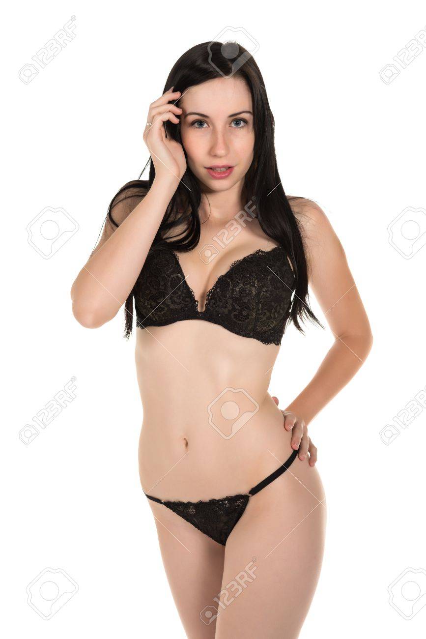 Girl in black lingerie Asian photographer san francisco