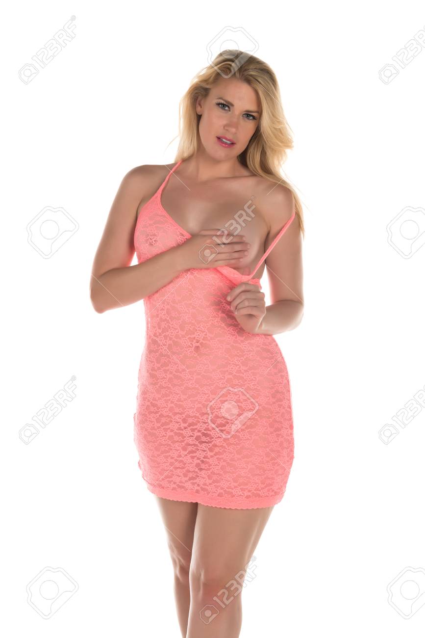 Tall pink dress Clearance