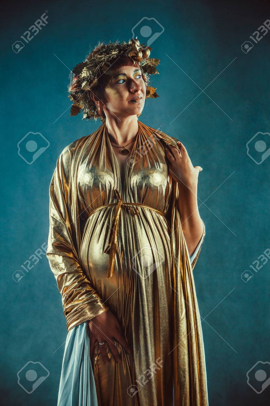 gold toga
