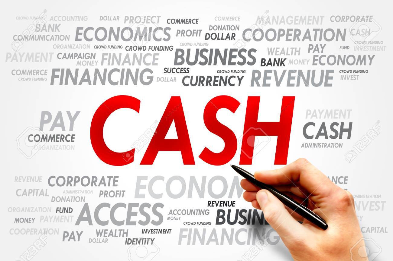 cash word cloud business concept stock photo picture and royalty