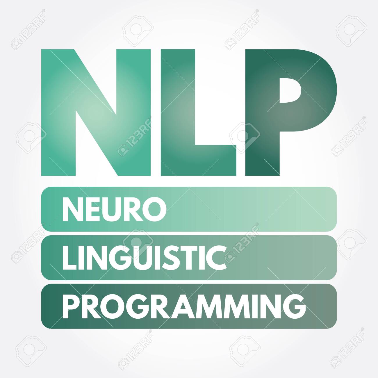 PNL - Acrónimo De Programación Neurolingüística, Fondo De Concepto Médico  Ilustraciones svg, vectoriales, clip art vectorizado libre de derechos.  Image 133288018