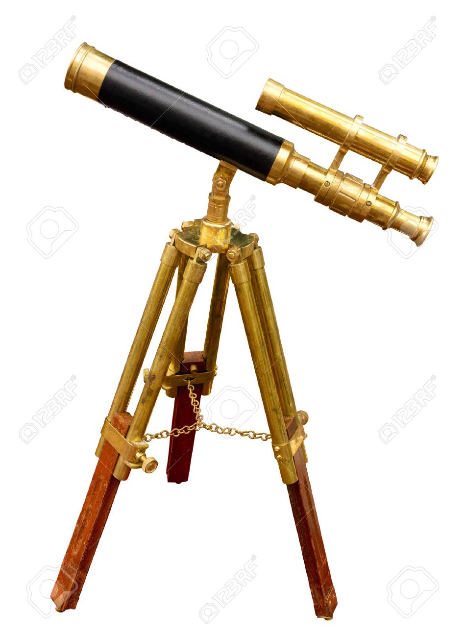 古い望遠鏡