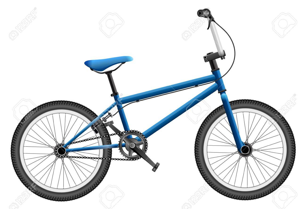 Elaborate Illustration Of BMX Bike Contains Transparency Stock Vector Elaborate Illustration Of BMX Bike Contains Transparency Stock Vector