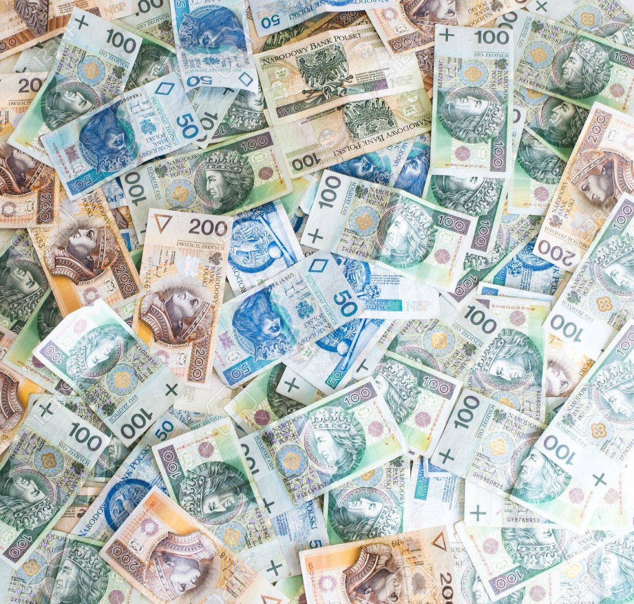 壁紙のポーランドのお金 ポーランド ズウォティ の写真素材 画像素材 Image