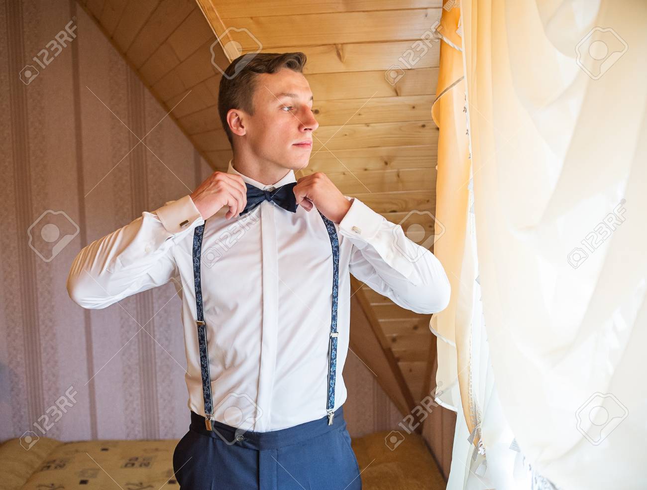  THURSTON サスペンダー　結婚式　新郎 albert thurston ALBERT THURSTON アルバートサーストン