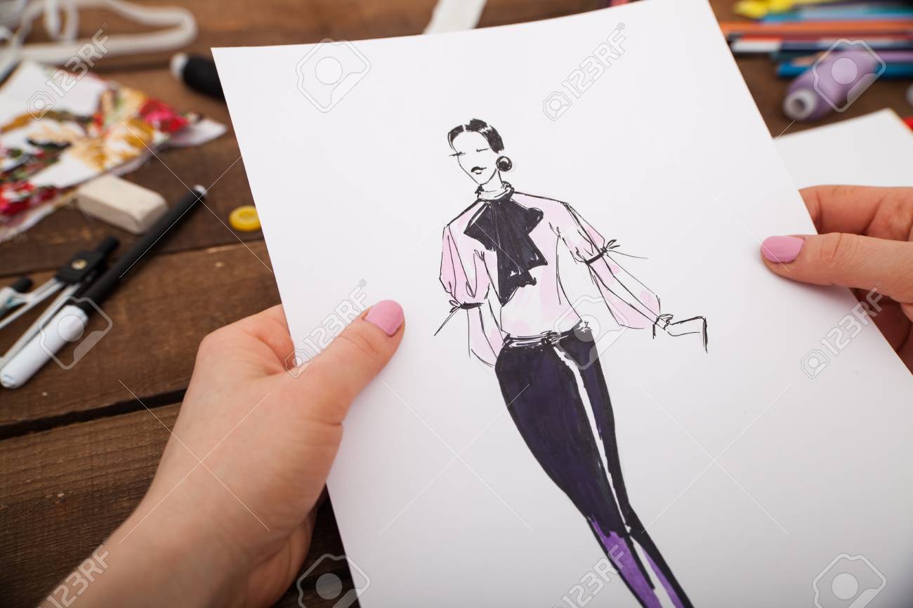 design drawing clothes