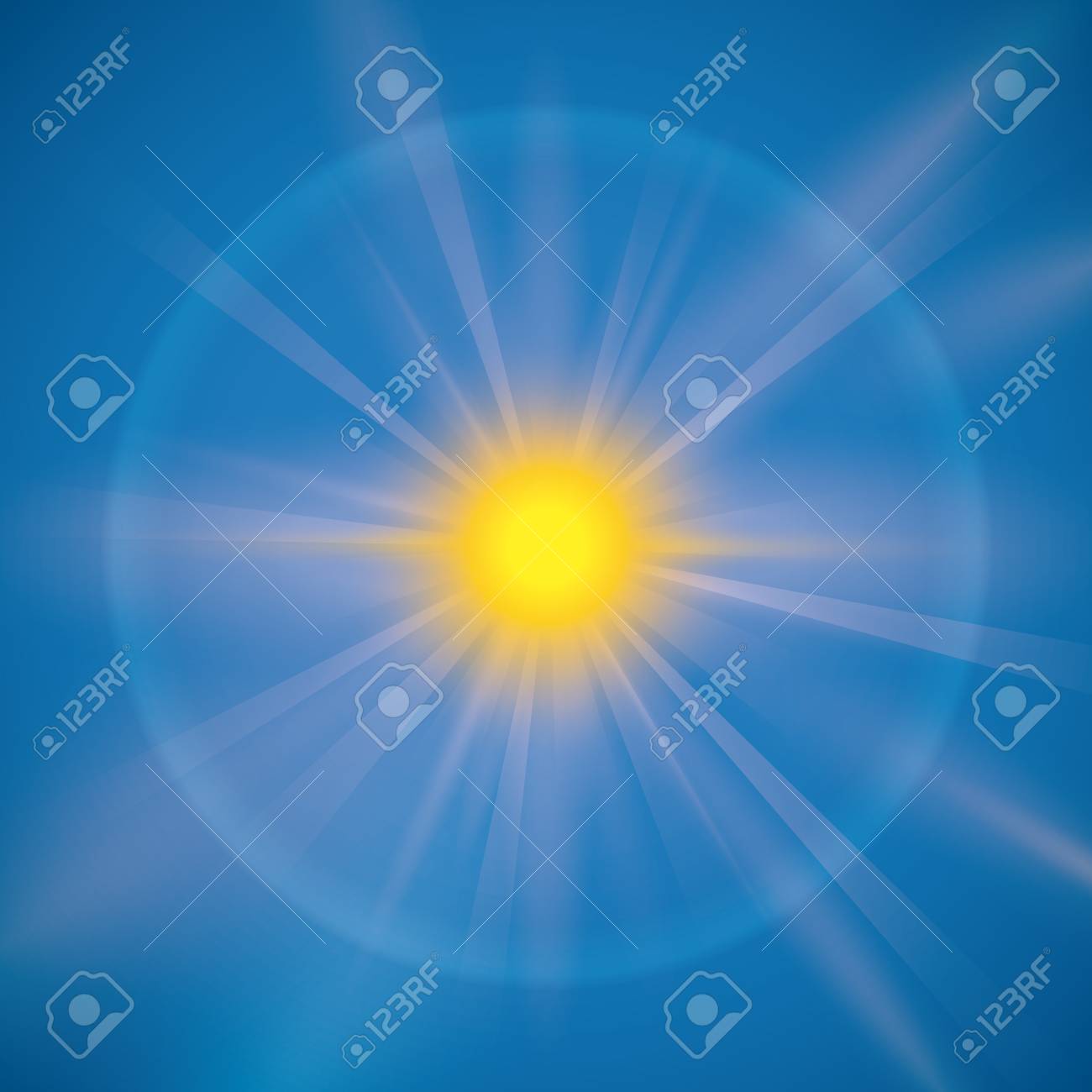 太陽の光デザイン ベクトル イラスト Eps 10 のイラスト素材 ベクタ Image