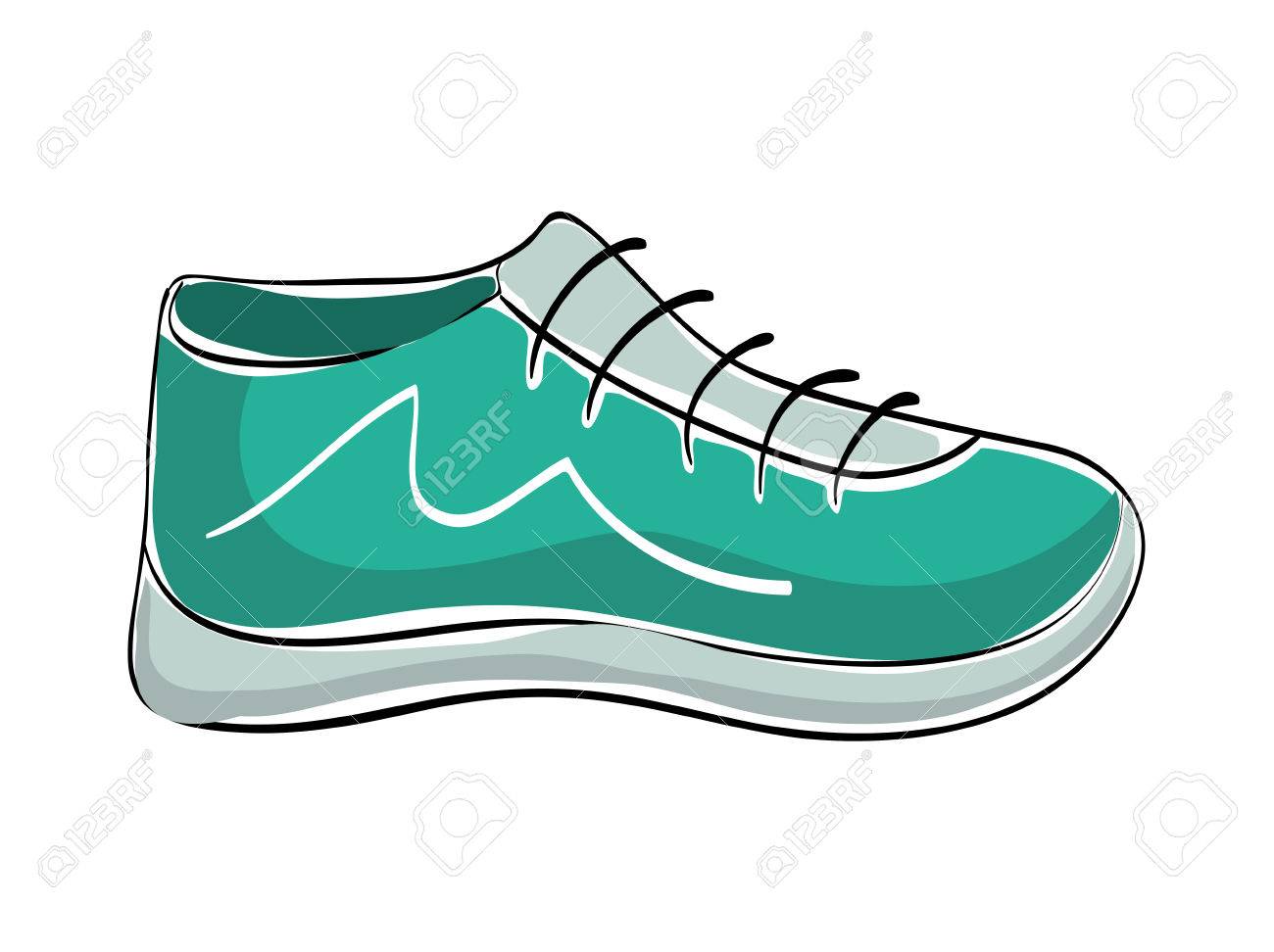 cloth sport shoes