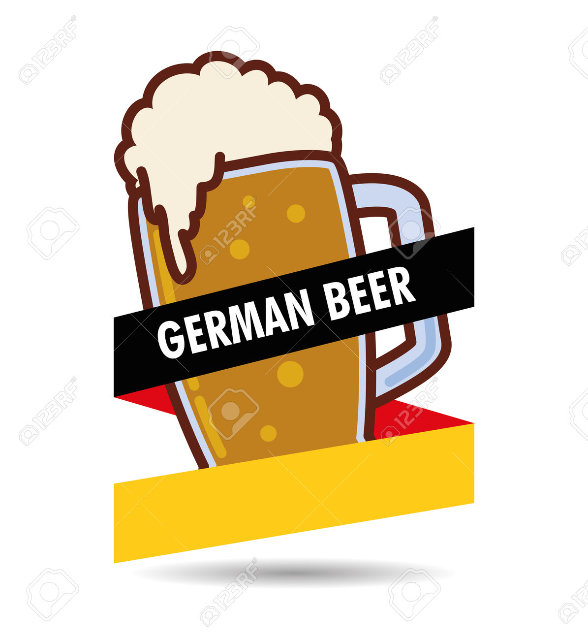 Premium Quality German Beer Vector Illustration Design Stock Photo Picture And Royalty Free Image Image