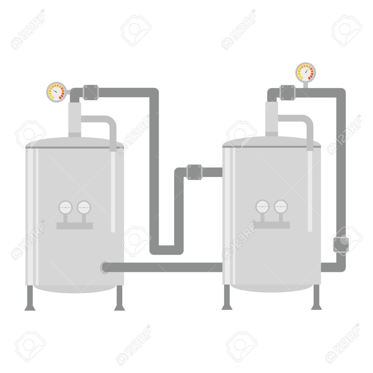 Water Heater Tank Icon Vector Illustration Design Royalty Free Cliparts Vectors And Stock Illustration Image