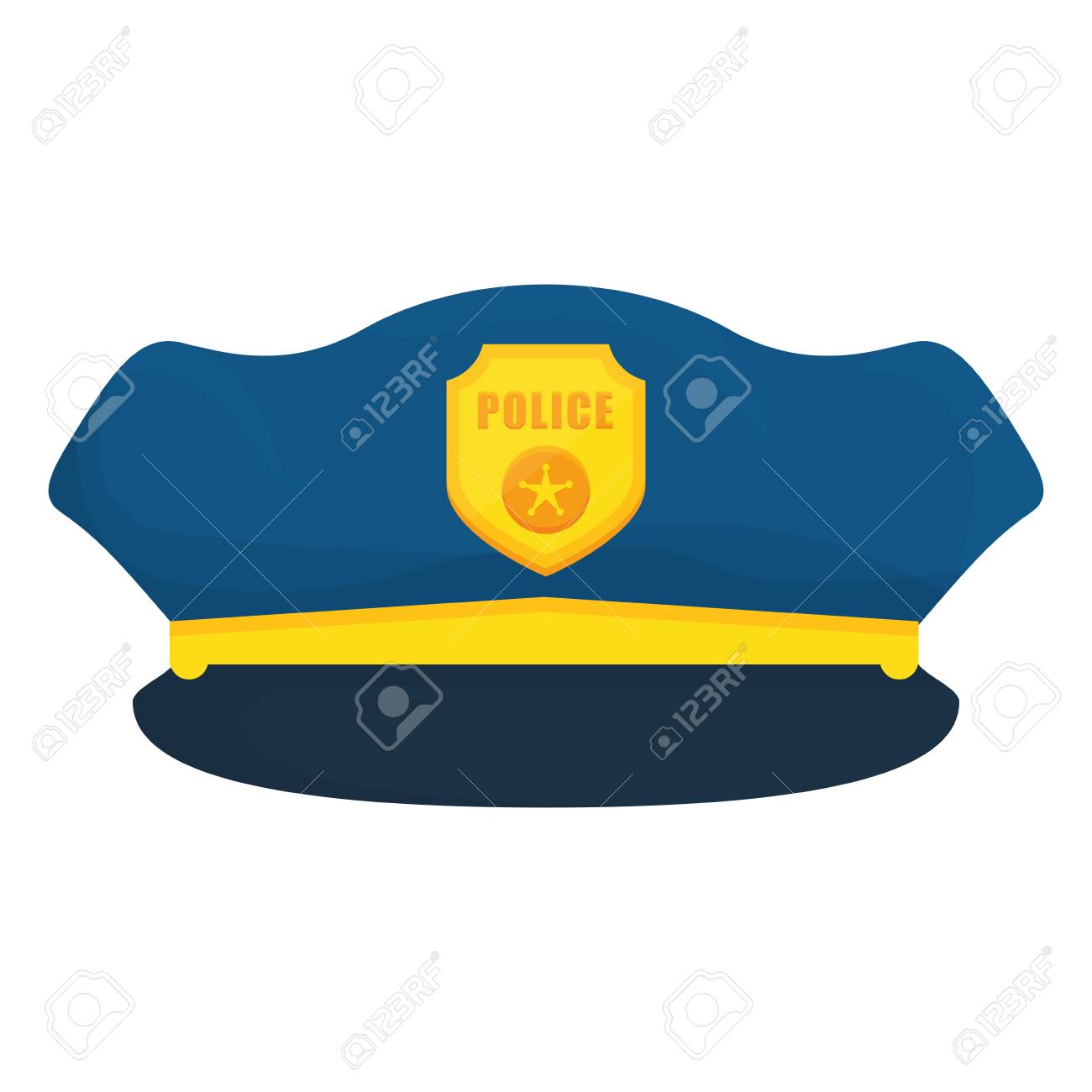 警察の帽子制服アイコン画像ベクトル イラスト デザインのイラスト素材 ベクタ Image 警察の帽子制服アイコン画像ベクトル イラスト デザインのイラスト素材 ベクタ Image