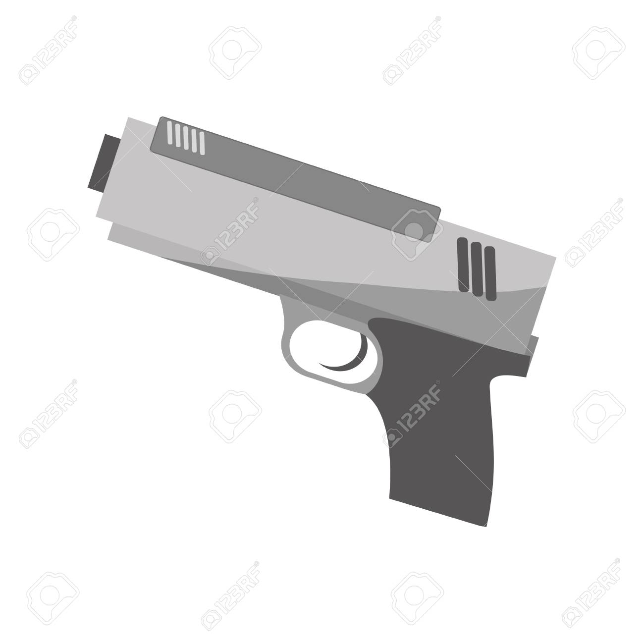 片手銃アイコン画像ベクトル イラスト デザインのイラスト素材 ベクタ Image