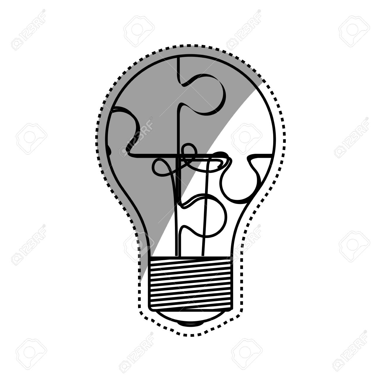 ジグソー パズル ワンピース アイコン ベクトル イラスト グラフィック デザイン のイラスト素材 ベクタ Image