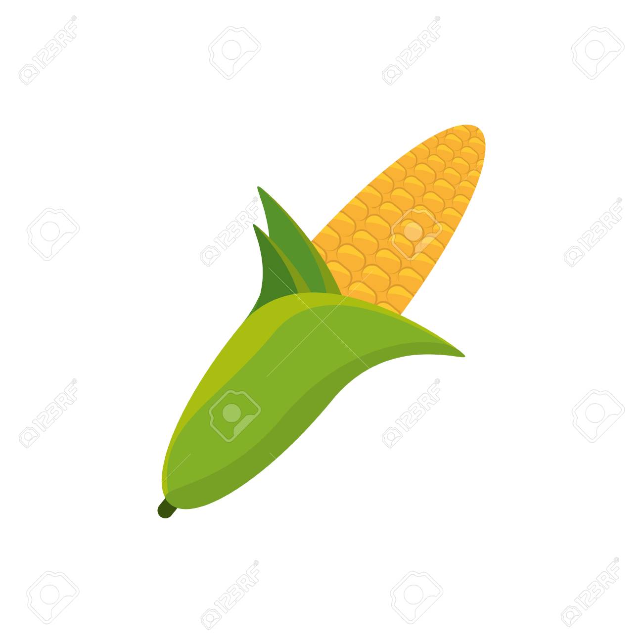 トウモロコシ穀物食品ピクニック ベクトル イラスト Eps 10のイラスト素材 ベクタ Image