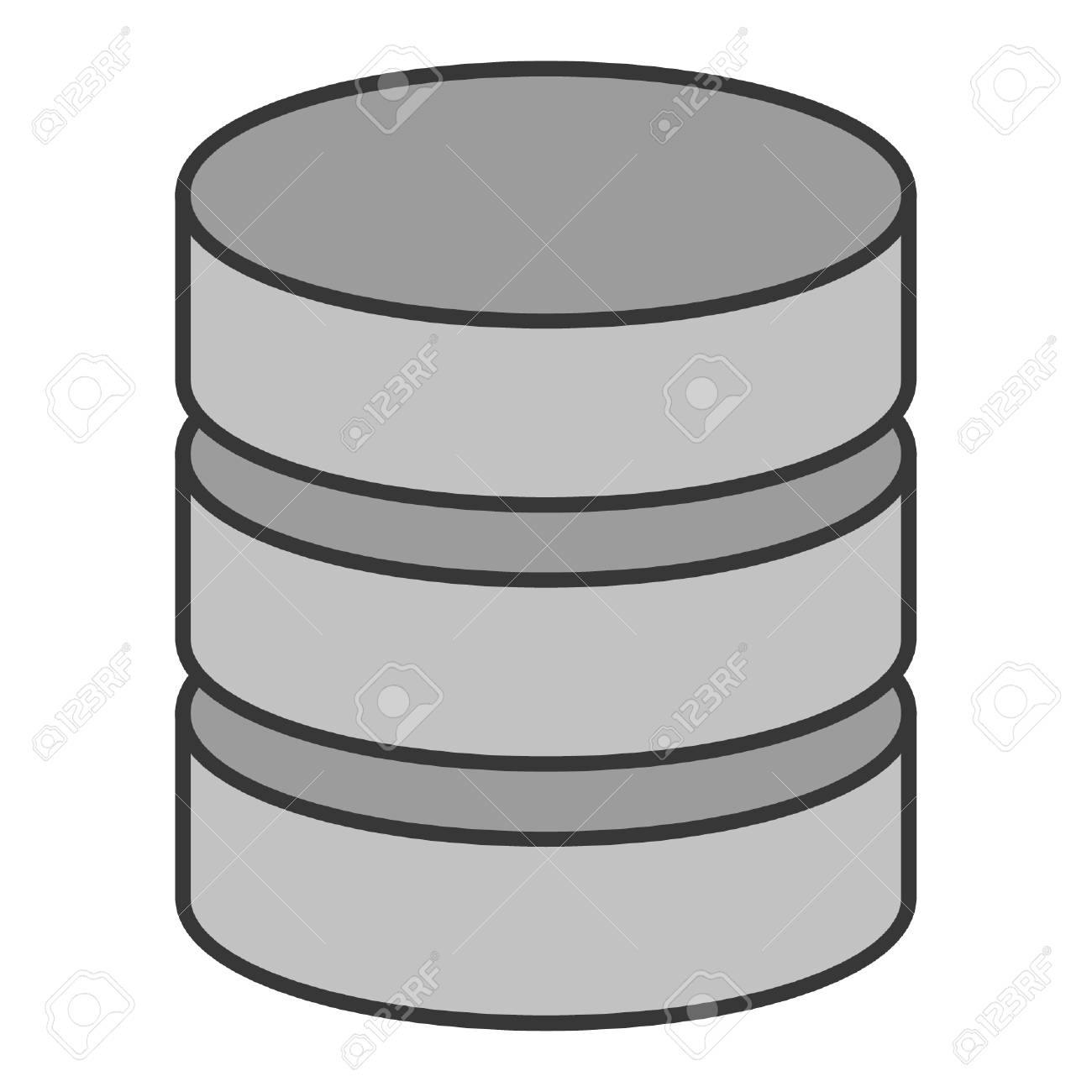 データベース仮想ストレージ アイコン ベクトル イラスト グラフィック デザインのイラスト素材 ベクタ Image データベース仮想ストレージ アイコン ベクトル イラスト グラフィック デザインのイラスト素材 ベクタ Image