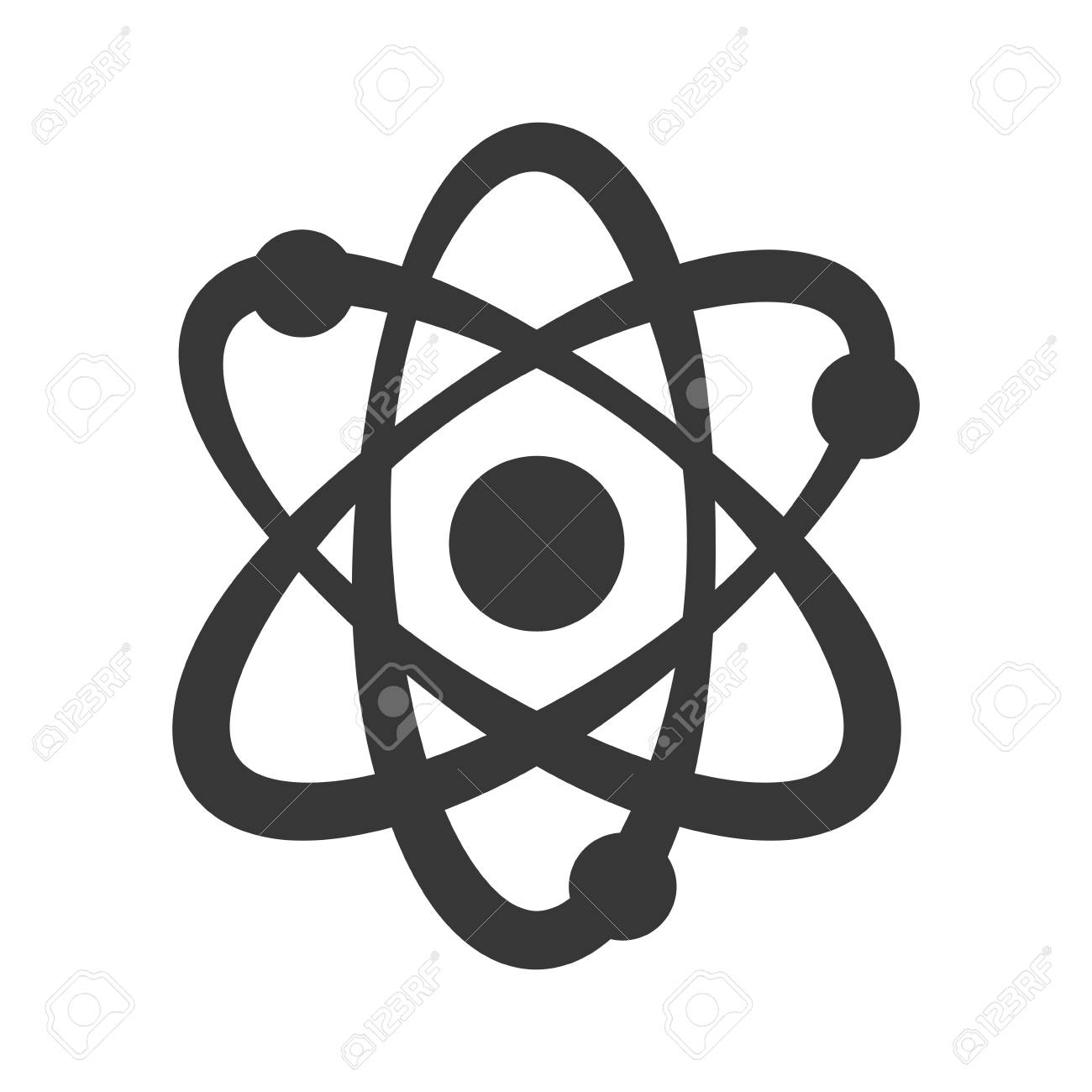 原子分子記号アイコン ベクトル イラスト グラフィック デザイン のイラスト素材 ベクタ Image