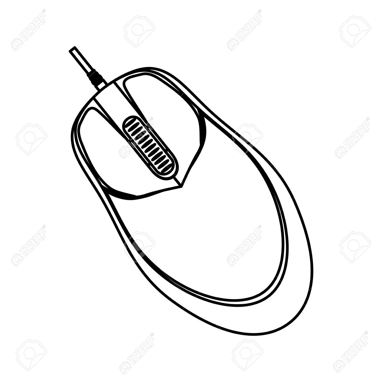 マウスコンピュータデバイスアイコンベクトルイラストグラフィックデザイン のイラスト素材 ベクタ Image 7795