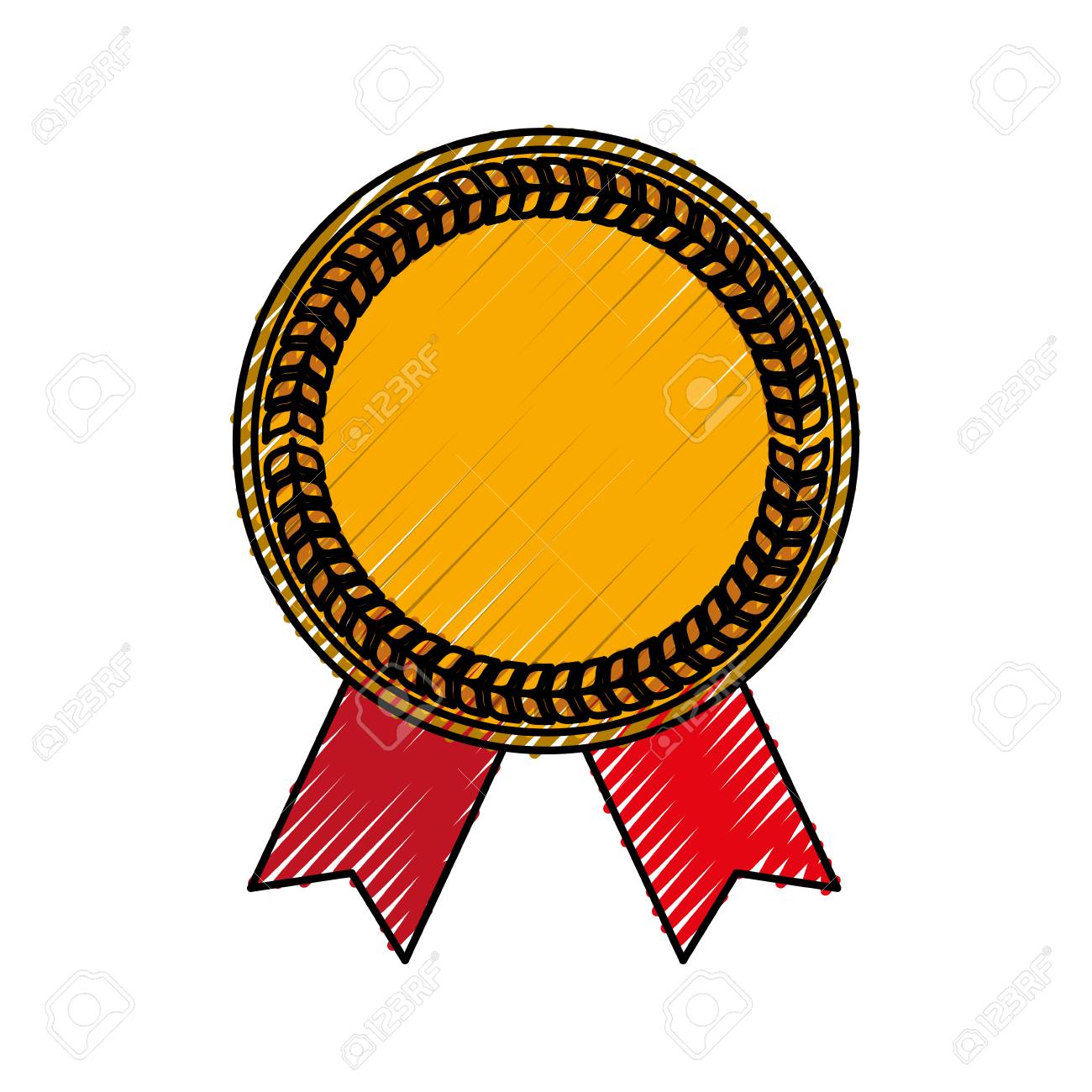 gold award ribbon