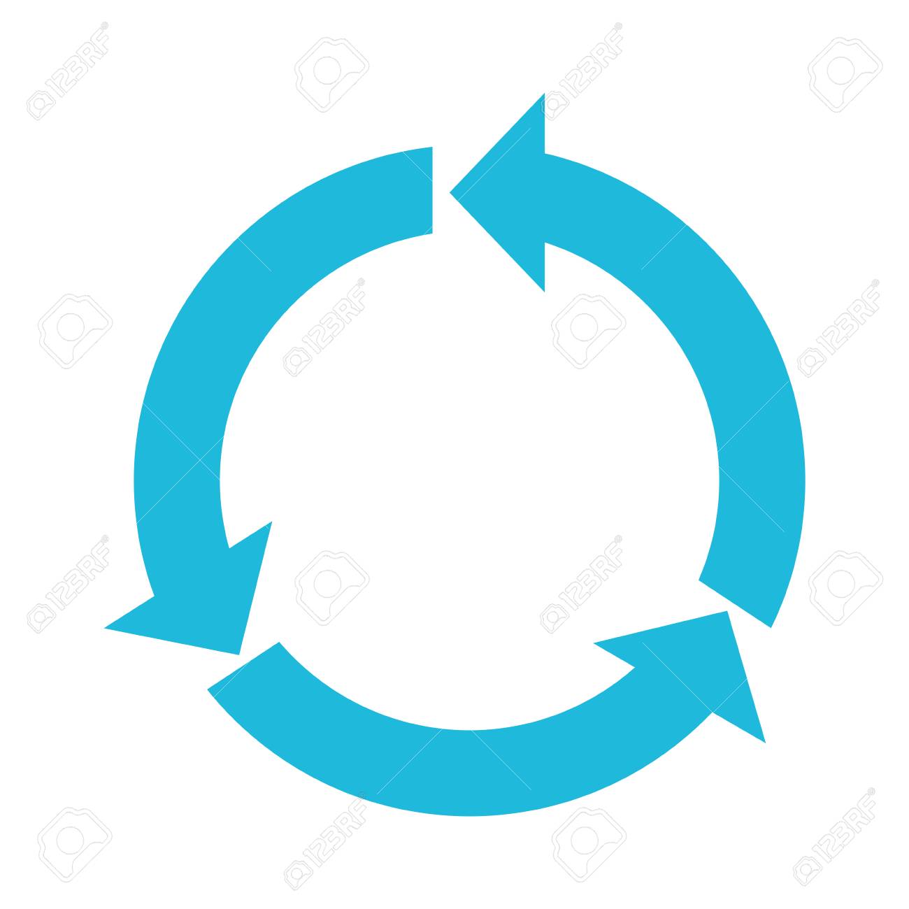 白い背景の上の円図形アイコンの矢印ベクトル イラスト のイラスト素材 ベクタ Image