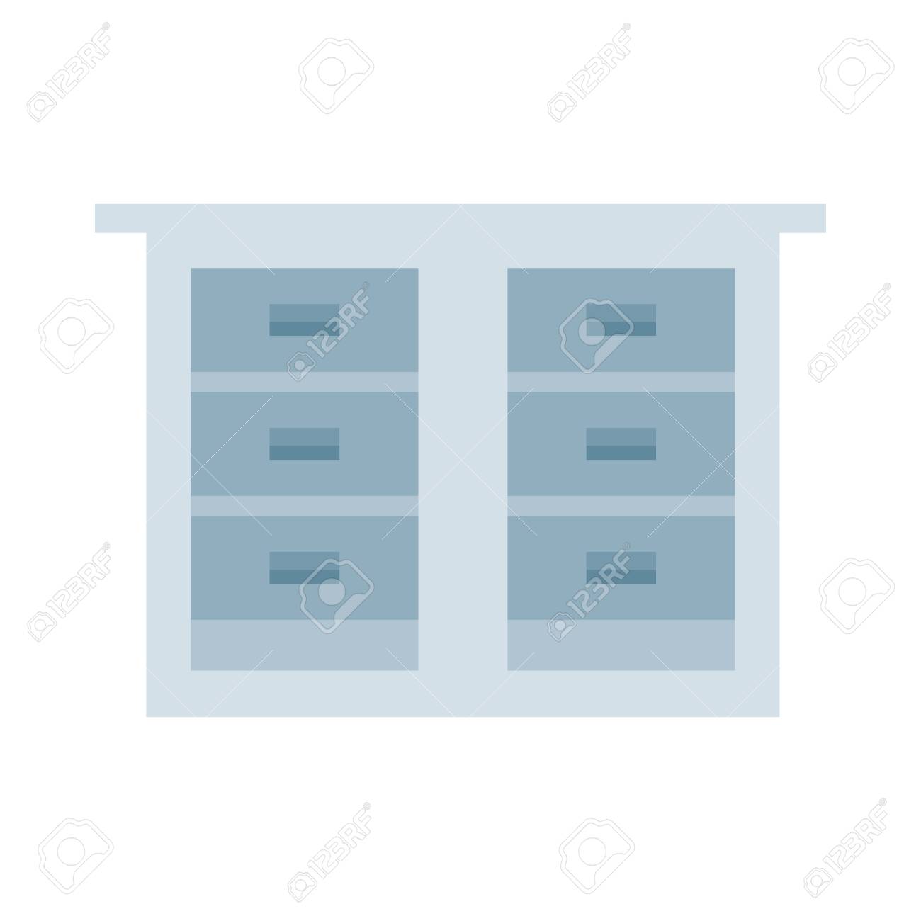 Office ファイル キャビネット アイコン ベクトル イラスト グラフィック デザインのイラスト素材 ベクタ Image