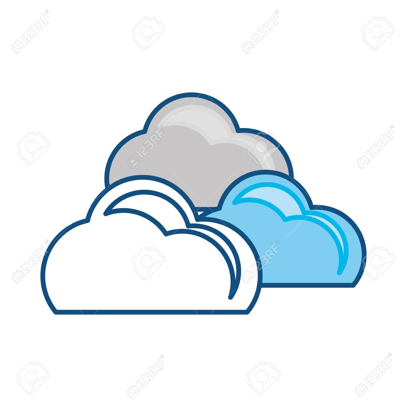 cloud weather symbol icon
