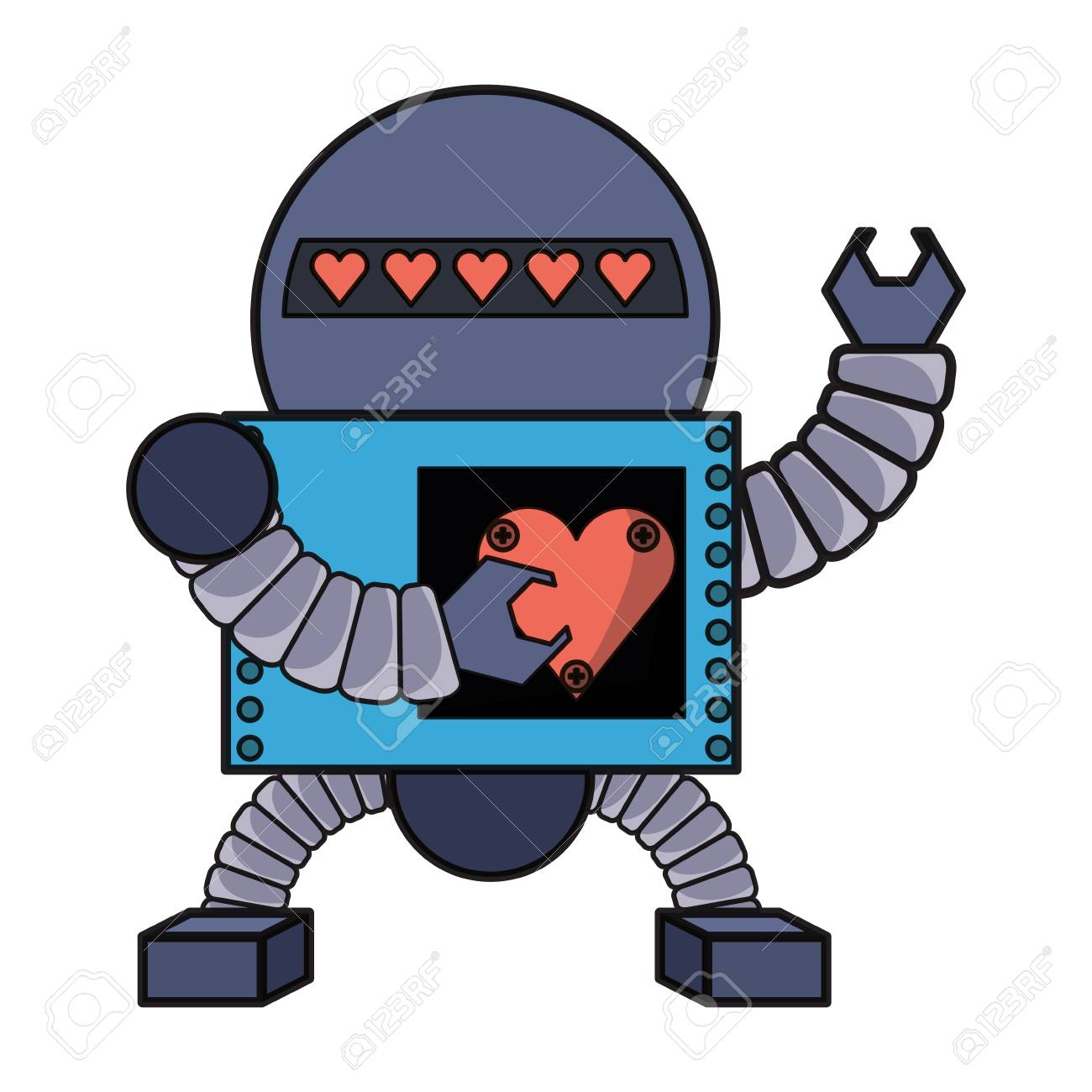 vector the little robot