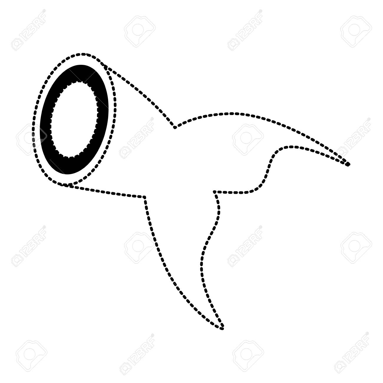 Queue de poisson dessin