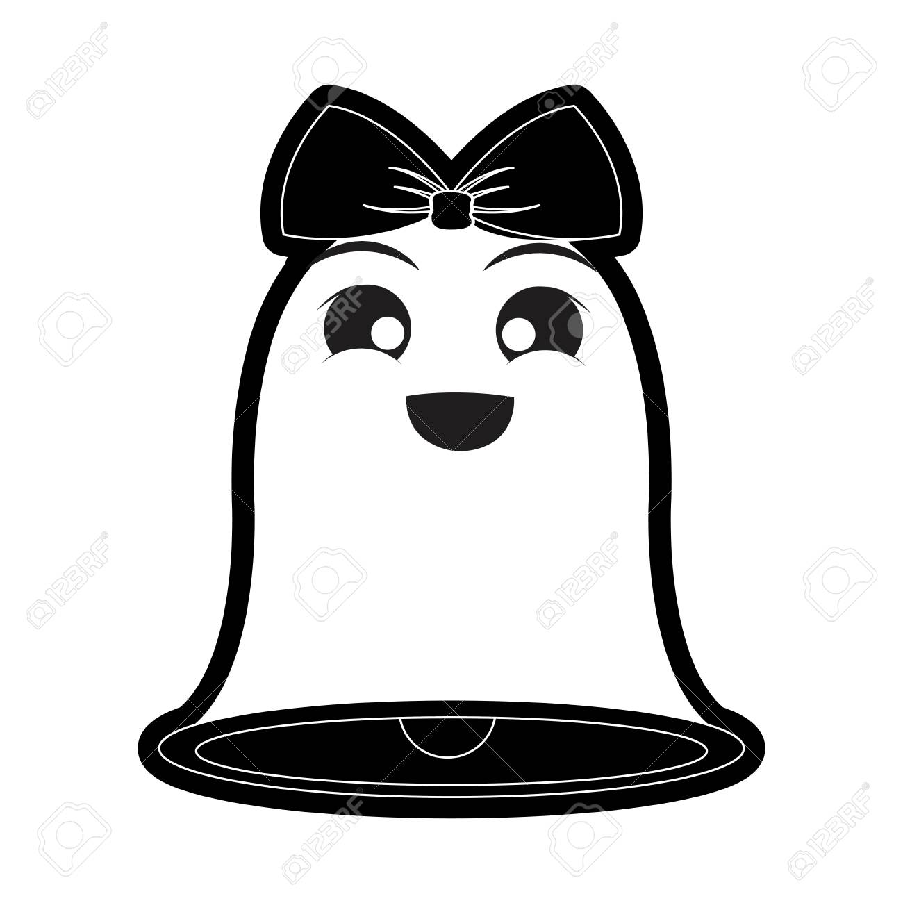 クリスマスベルベクトルイラスト のイラスト素材 ベクタ Image